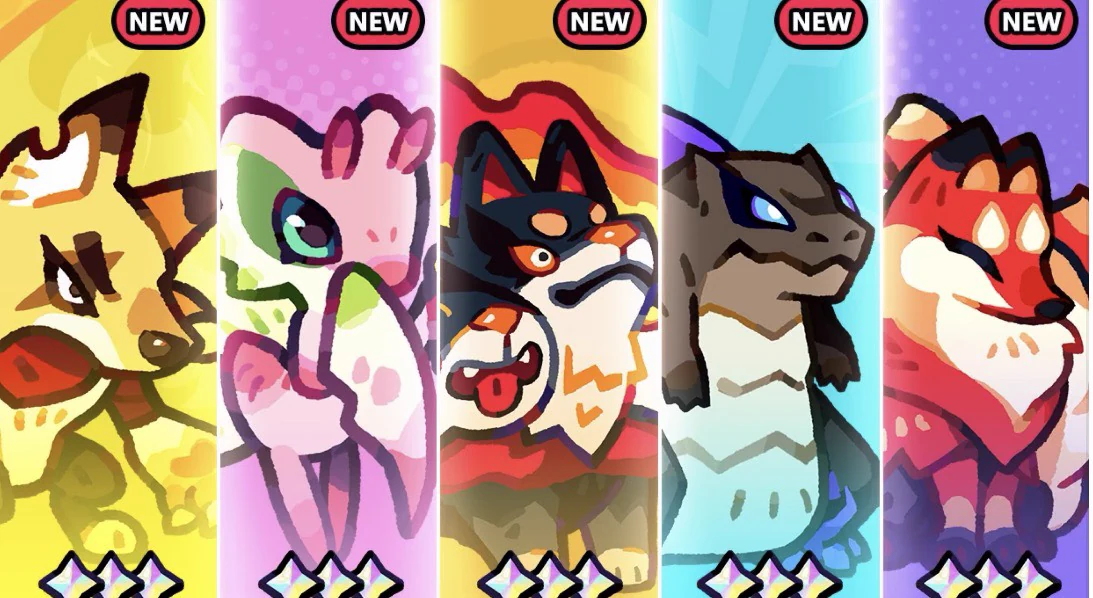 In-game evolved Tatari list screen